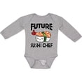 thumbnail image 3 of Inktastic Future Sushi Chef Baby Clothes Boys or Girls Long Sleeve Baby Bodysuit, 3 of 5