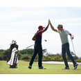 thumbnail image 6 of MAZEL Golf Bags for Men & Women,14-Way Golf Stand Bag with Rain Hood | Leather Waterproof Golf Clubs Bag | Dual Shoulder Straps |Full Length Stand Legs, 6 of 6