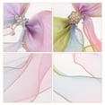 thumbnail image 4 of 2pcs Bow Hair Clips Girls Hairpins Small Bows Clips Women Barrettes with Long Ribbon, 4 of 8