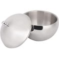 Ice Bucket, Stainless Steel Double Wall Insulation Ice Bucket Container