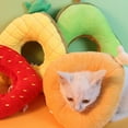 thumbnail image 3 of LiMimmuu Cat Collar Soft Collar Soft Adjustable Pet Recovery Collar Fruit Shape, Prevents Biting, 3 of 6