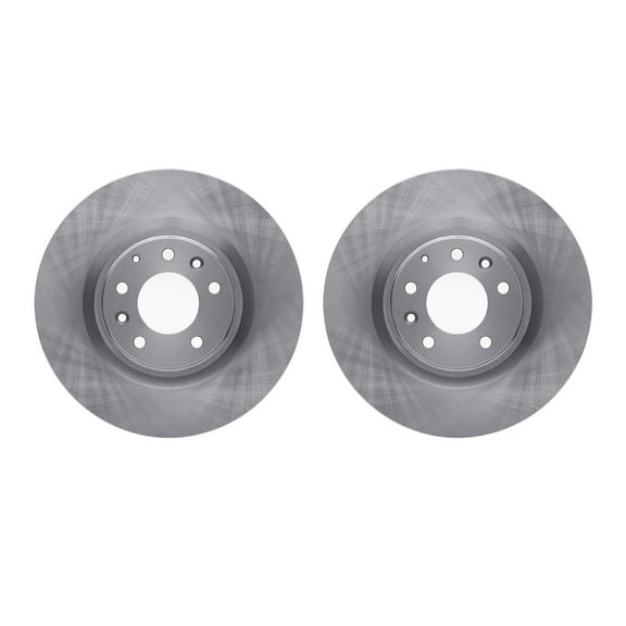 Dynamic Friction Company Front Brake Rotors 6002-80043
