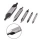 thumbnail image 4 of JUEGO DE BROCAS CENTRALES HSS, Herramientas para Trabajar Metales, Juego de Brocas Centrales HSS de 10 piezas de 1 mm, 5 mm Brocas Avellanadoras Combinadas de 60 Grados, Alta, 4 of 7