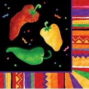 Festive Fiesta 3-Ply Beverage Napkins