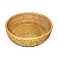 thumbnail image 6 of Shoreew Rattan Storage Basket Round Serving Organizer Baskets for Living Room Handwoven Fruit Bowl Bread Basket for Kitchen Counter, 6 of 6