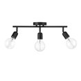 thumbnail image 1 of Pearson 3-Light Matte Black Track Lighting, 1 of 8
