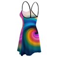 thumbnail image 5 of Woman's Dress Halo Vortex Women's Sling Dress Humor Graphic Strappy, 5 of 6
