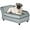 Light Gray, variant on FASCK Luxury Fancy Dog Couch with Hidden Storage, Small Dog Sofa Bed with 2" Soft Foam, Modern Pet Furniture for Puppies & Little Breeds, Blue