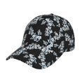 thumbnail image 1 of Honeii Flower Print Hat, Women’s Baseball Hat Unisex Fit, Baseball Cap,Adjustable One Size, 1 of 6