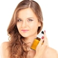 thumbnail image 3 of 3 botellas vacías con bomba de 100 ml para aceites esenciales, cosméticos, portátiles (marrón), 3 of 6