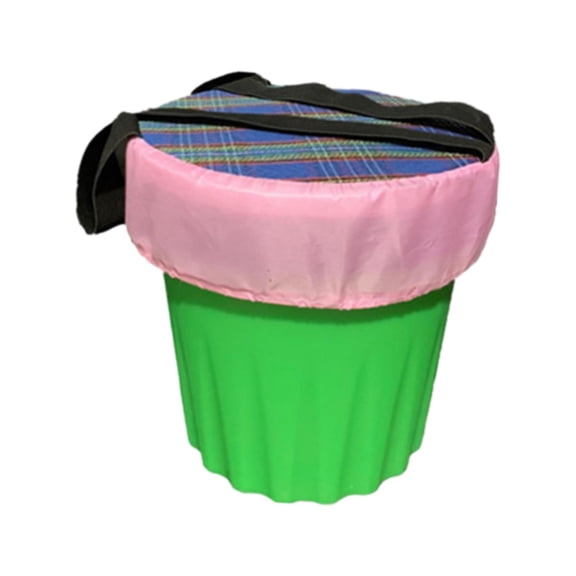Taburete de jardín pequeño, taburete de viaje, silla de pesca portátil para exteriores, taburete para recoger té 25cm