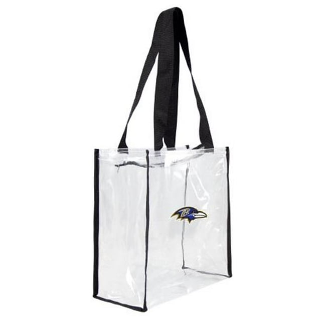 Little Earth Productions 301311-RAVN Baltimore Ravens Transparent Carré Sac de Stade