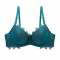 thumbnail image 2 of Darzheoy Women's Lace With Color Sexy Double Breasted Womens Bra 40/90BC, 2 of 8