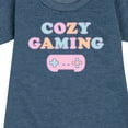thumbnail image 3 of Instant Message - Cozy Gaming - Toddler & Youth Girls Fleece Dress, 3 of 6