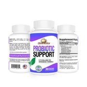 Rise-N-Shine Probiotic Support Dietary Supplement with Caprylic Acid, Aloe Vera, for Men and Women, 30 Count