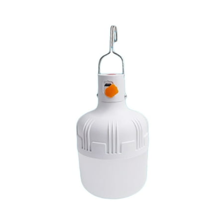 

30W 5000K LED Movable Hanging Emergency Light Portable USB Charging Light Bulb for Home Outdoor Camping Barbecue (White)