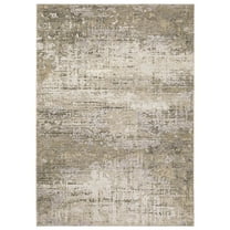 Oriental Weavers Nebulous Area Rug - 001H9 - 7'10" x 10'10" - in Beige/ Grey - Modern Style, Stain Resistant, Family and Pet Friendly , Dining, Living Room Rug