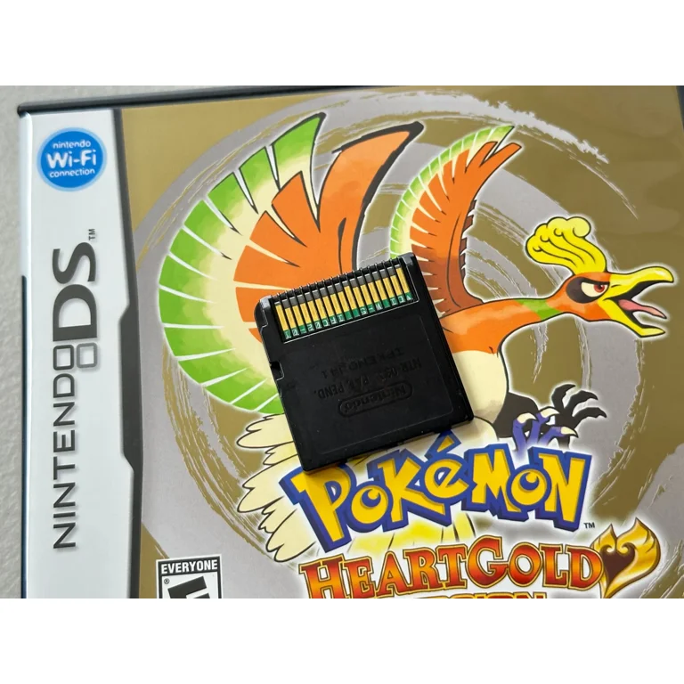 Pokemon HeartGold SoulSilver Version (Nintendo DS Game) Complete