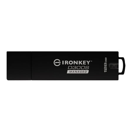 UPC: 0740617288889 | IronKey D300S Managed – USB flash drive – encrypted – 128 GB – USB 3.1 Gen 1 – FIPS 140-2 Level 3 – TAA Compliant