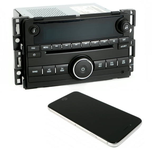 Restored Chevrolet 2009-11 Chevy HHR Radio AMFM CD with Aux and Bluetooth Upgrade 20919523 Option US8 (Refurbished)
