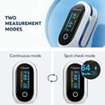 Vibeat Fingertip Pulse Oximeter, Rechargeable Oxygen Meter, Heart Rate
