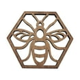 thumbnail image 2 of Desk Accessories Promotion Sale! Nomeni Be Bee Bee Combined Decorations Honeycomb Decoration Creative Wooden Festival Can Crafts Multi Purpose Diy Desktop Ornament, Home Decor Clearance Sale Brown, 2 of 6