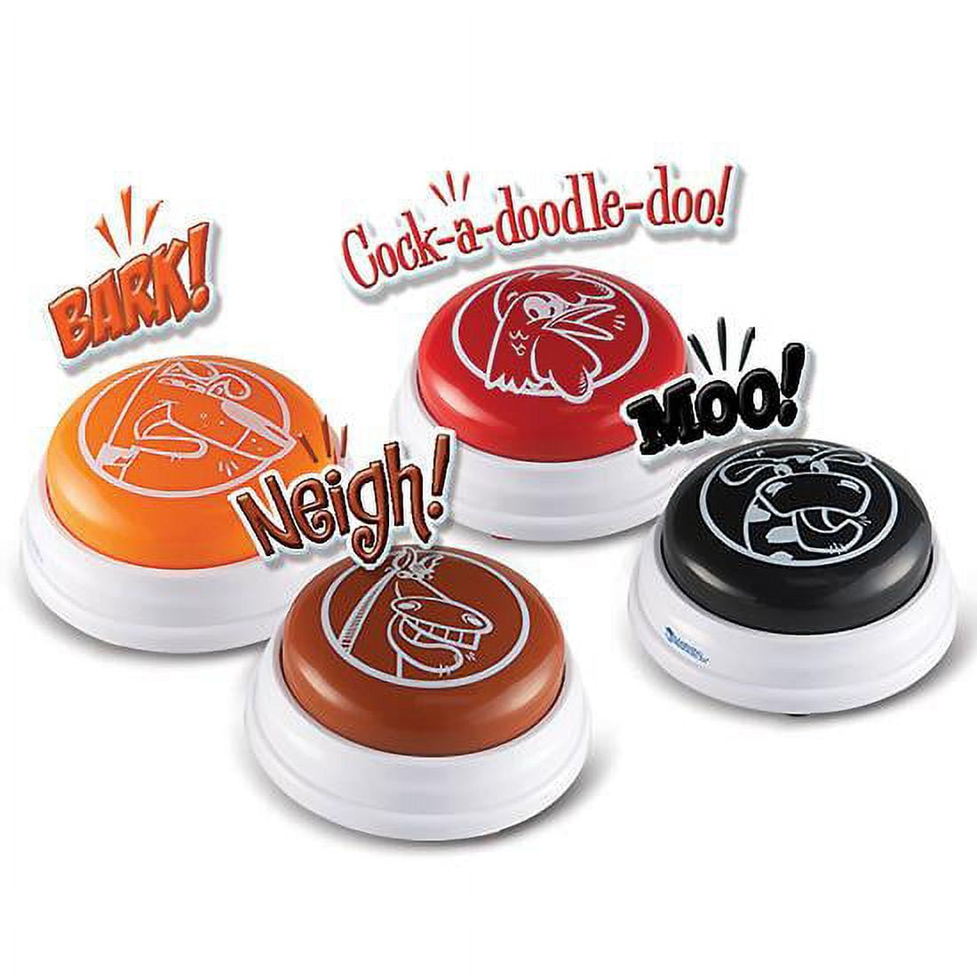 Learning Resources® Barnyard Answer Buzzers, Buzzers for Kids, Ages 3+, LER3775