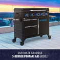 thumbnail image 4 of Pit Boss Ultimate 36" 5-Burner Gas Griddle, 4 of 13