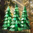 thumbnail image 4 of Artículos para Mujeres Xihbxyly Tres Colgantes de Cadena Acrílica para Árboles de Navidad, 4 of 7