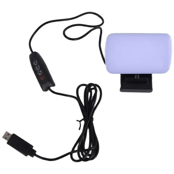 Mini Video Light Conference Webcam Vlog Photography Fill Lamp Selfie Adjustable Pork894
