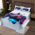 thumbnail image 2 of Erosebridal Gamepads Coverlet Set King,Video Game Bedding Set,Gaming Bedroom Decor,3-Piece, 2 of 5