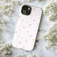 thumbnail image 5 of Pink Bow Sparkle iPhone Case – Kawaii Coquette Aesthetic, Girly Cute Phone Cover Compatible with iPhone 16 15 14 13 12 11 Pro Max, 5 of 6