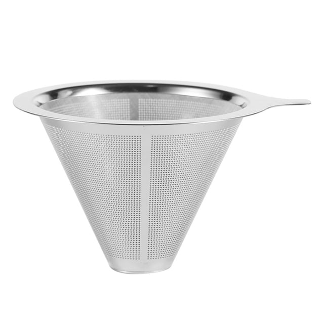 EX Pantalla de filtro de café, embudo de residuos de té 1 pieza brillar Electrónica