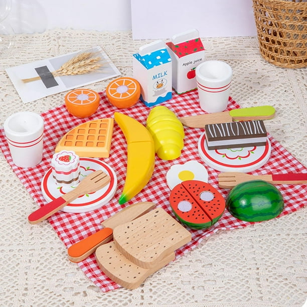 Walmart Comida Juguete Para Cortar Set De Juguetes Para Cortar