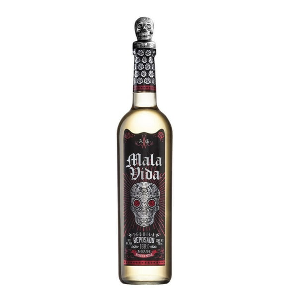 Pack de 4 Tequila Mala Vida Reposado 700 ml