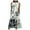 Green, variant on Ichuanyi Dresses for Women 2022, Fall Women Fashion Loose Sleeveless Pocket Long Dress O-Neck Print Retro Dress
