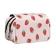 thumbnail image 1 of Disketp Strawberry Estuche de Lápices de Doble Capa con Tapa Abatible y Cremallera, Organizador Escolar para Adolescentes y Adultos, 1 of 7