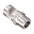 thumbnail image 5 of Uxcell 1/4 BSPT Stainless Steel Wide Angle Flat Fan Nozzle, 5 of 5