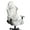 White Marble, variant on Jiueut White Marble Print Gaming Chair Cover Pack of 4, Breathable Computer Chair Cover with Armrest Covers Washable Slipcover for Rotating Chair with Elastic Band