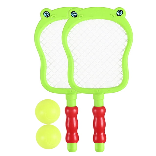 2PCS Kids Tennis Racquet Set Training Tennis Racket with 2 Balls for Indoor