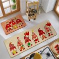thumbnail image 5 of Gnome Kitchen Rugs and Mats Non Skid Washable Set of 2 Kitchen Mats for Floor Runner Rugs Standing Mat Farmhouse Kitchen Decor(17" Wx30 L+17" Wx 47" L), 5 of 6