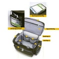 thumbnail image 4 of Emergency Tool Bag, Rainproof Oxford Fabric Versatile Portable Storage Bag with Thick Internal Padding Multiple Pockets and Adjustable Shoulder Strap, 4 of 7