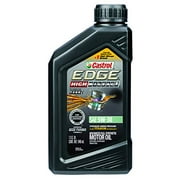 (6 pack) Castrol - 15979F-6PK EDGE High Mileage 5W-30 Advanced Full Synthetic Motor Oil, 1 Quart, 6 Pack, Black
