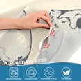 thumbnail image 3 of Skulls Skeleton Curtain Valances Farmhouse Design Window Treatment Decor Blackout Rod Pocket for Windows Living Room Kitchen 54" x 18", 3 of 5
