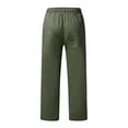 thumbnail image 2 of KaLI_store Men Sweatpants Mens Fashion Pants Sweatpants Trousers Cargo Pants Mens Long Pants Green,3XL, 2 of 5