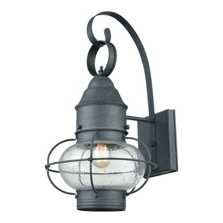 

Elk Home Onion 18 High 1-Light Outdoor Sconce - Aged Zinc