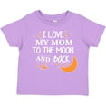 thumbnail image 3 of Inktastic I Love My Mom to the Moon and Back Boys or Girls Toddler T-Shirt, 3 of 5