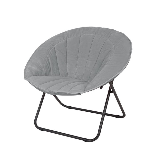 Silla Plegable Mainstays Gris