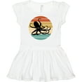 thumbnail image 3 of Inktastic Octopus Vintage Sunset Girls Baby Dress, 3 of 5