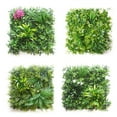 50*50Cm Artificial Plant Flower Wall Panel Uv Realistic Indoor Outdoor